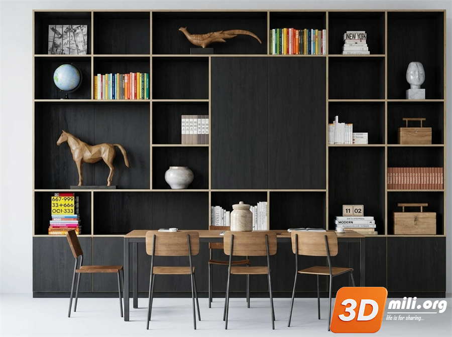 Dining Table Set Skp Files